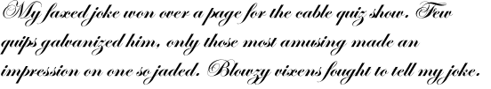 ITC Edwardian Script Std Bold