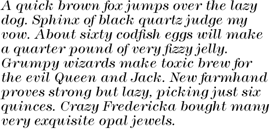 ITC Modern No. 216 Std Light Italic