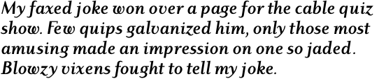ITC Dyadis Std Bold Italic