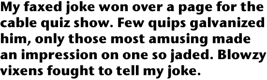 ITC Stone Sans Std Bold