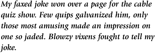 ITC Giovanni Std Bold Italic