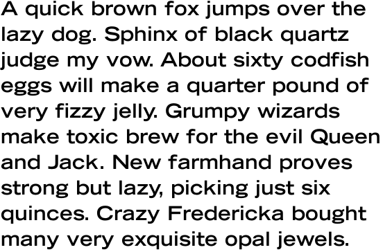 Trade Gothic Std Extended Bold