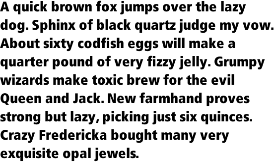 Frutiger Pro 87 Condensed Extra Black
