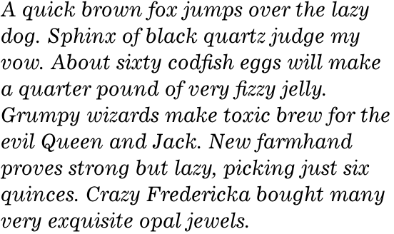 Corona Std Italic
