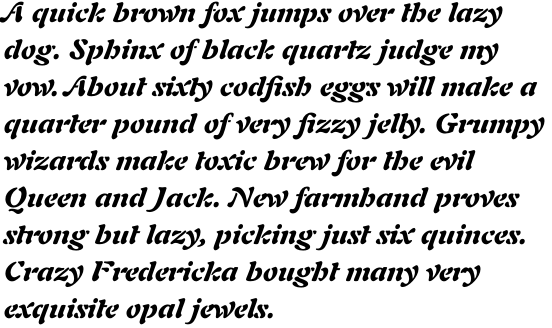 Auriol Std Black Italic