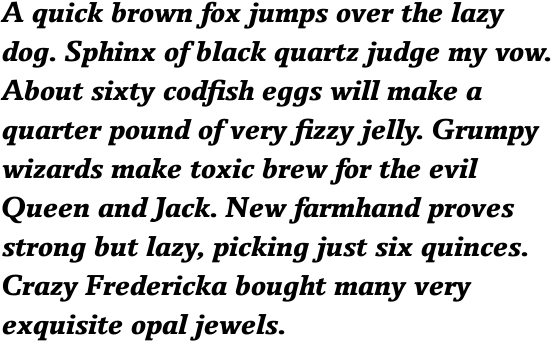 Breughel Com 76 Black Italic