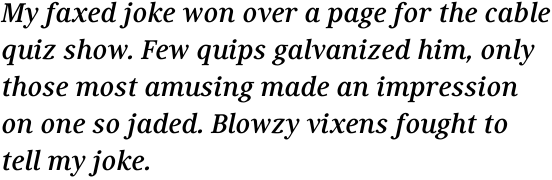 Generis Serif Com Bold Italic