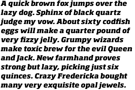 Soho Pro Extra Bold Italic