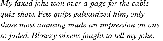 Plantin Std Italic