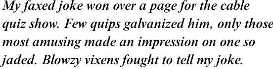 Times New Roman Std Medium Italic