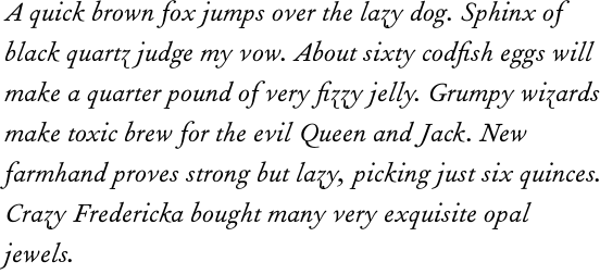 Fournier Std Italic