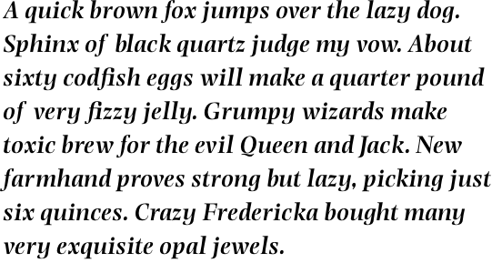 Photina Pro Semi Bold Italic