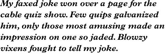 Plantin Pro Bold Italic