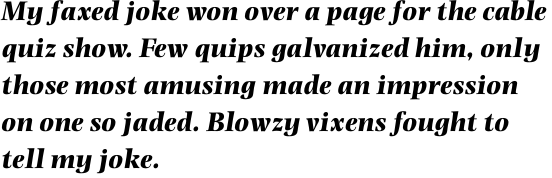 Photina Pro Bold Italic