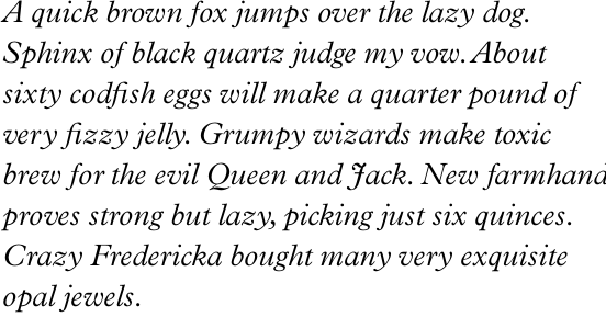 Plantin Pro Light Italic