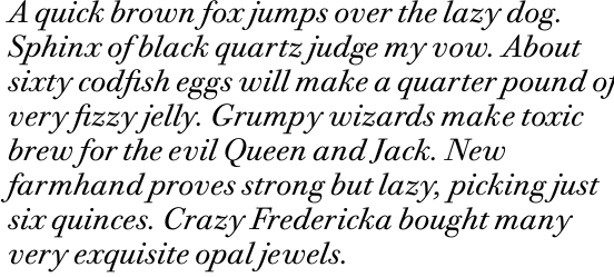 ITC Bodoni Twelve Std Book Italic