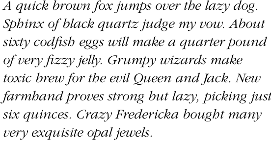 ITC Garamond Std Light Italic
