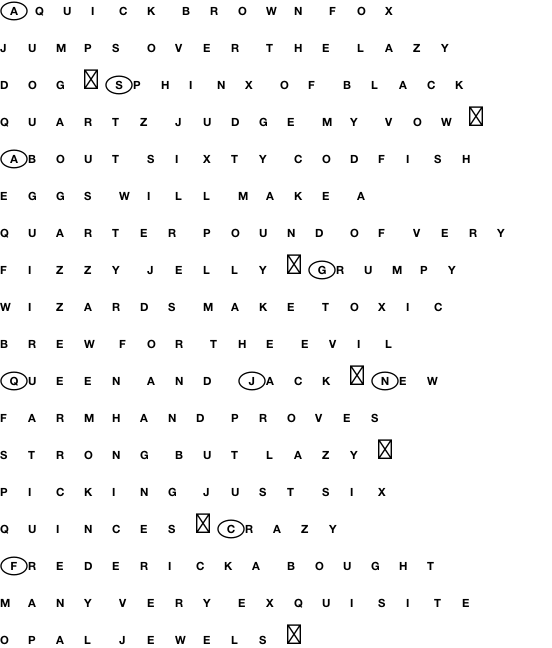 National Codes Pi Std Universal