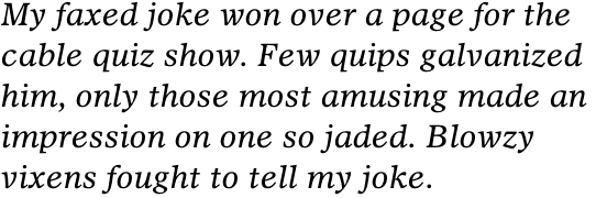 Olympian Std Italic