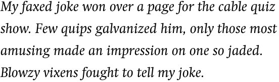 Swift Com Italic