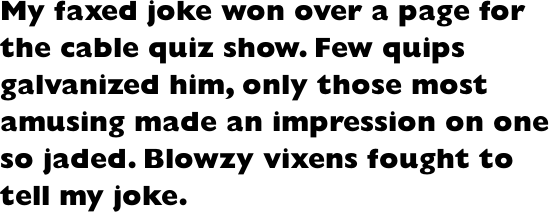 Gill Sans Pro Extra Bold
