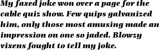 Photina Pro Ultra Bold Italic