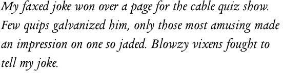 Columbus Std Italic