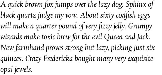 Albertina Pro Italic