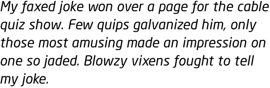 Neo Sans Pro Italic