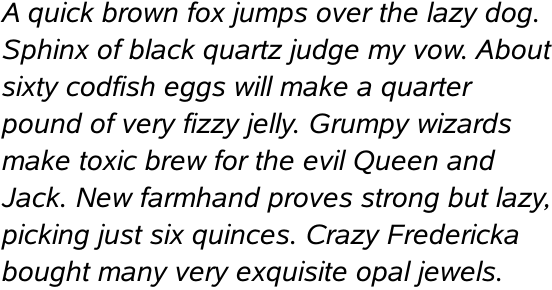 Albany Std Italic