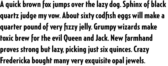 Generica Condensed Std Bold