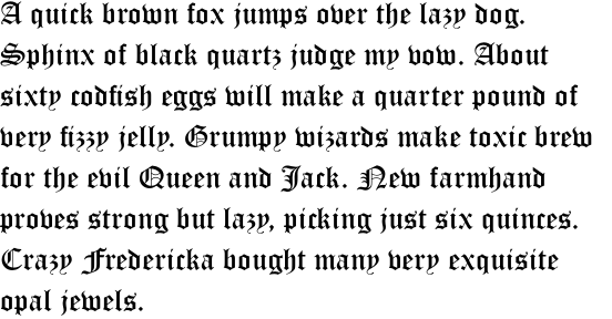 Old English Text Std