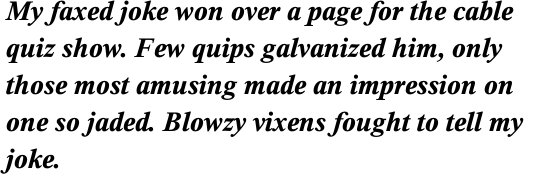 Thorndale Std Bold Italic