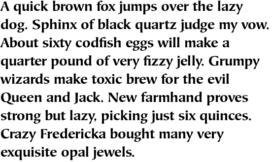 Mariposa Sans Std Bold