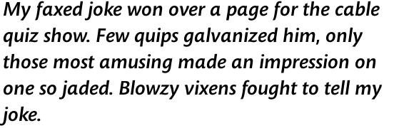 Mundo Sans Pro Medium Italic