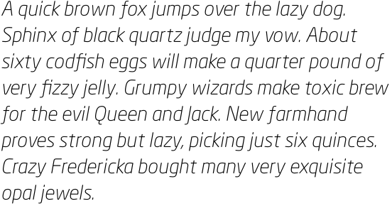 Neo Sans Std Light Italic