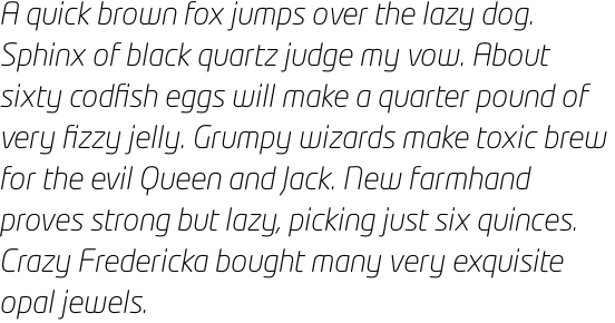 Neo Tech Pro Light Italic