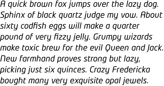 Neo Tech Pro Italic