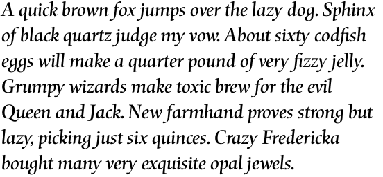 Mentor Pro Italic