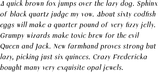 Colmcille Std Italic