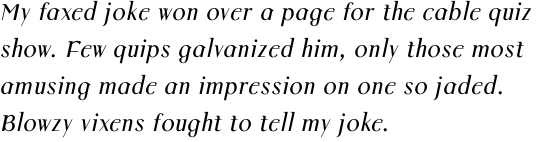 Colmcille Std Italic