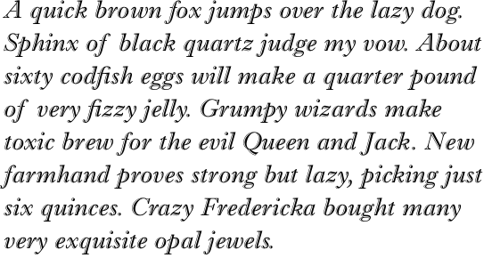 Imprint Std Shadow Italic