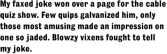 Headline Std Bold