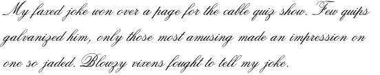 Old Fashion Script