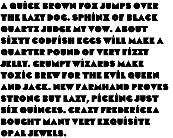 Black Boton Std Bold