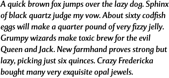 Mentor Sans Std Italic