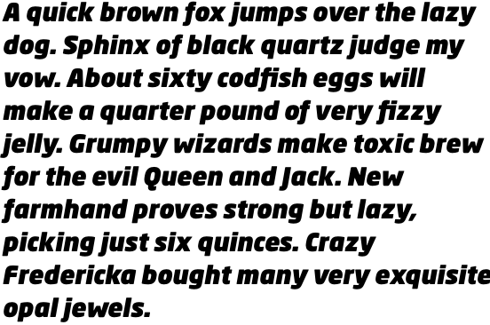 Neo Sans Pro Ultra Italic