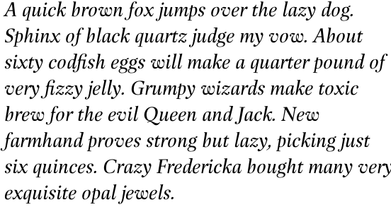 Buccardi Std Italic