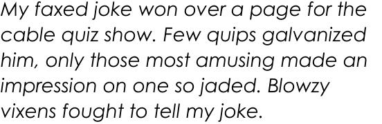 Century Gothic Std Italic