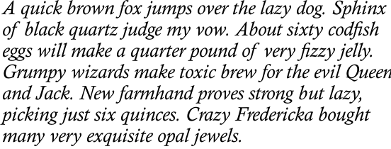 Calisto Std Italic